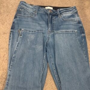 Stylish Light Blue Women's Skinny Jeans